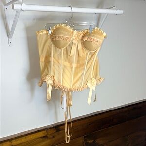 NWT Top Drawer by Daisy Corsets Elegant Dark Nude  Corset Lingerie Cosplay- 6XL